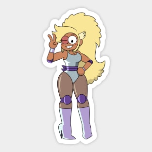 Silver Spark (OK K.O.) Sticker